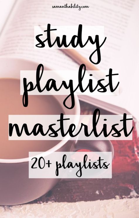 study playlists masterlist for college students Study Playlist, Academic Advisor, College Printables, Online Schooling, Types Of Education, Study Music, College Survival, College Advice, College Planning