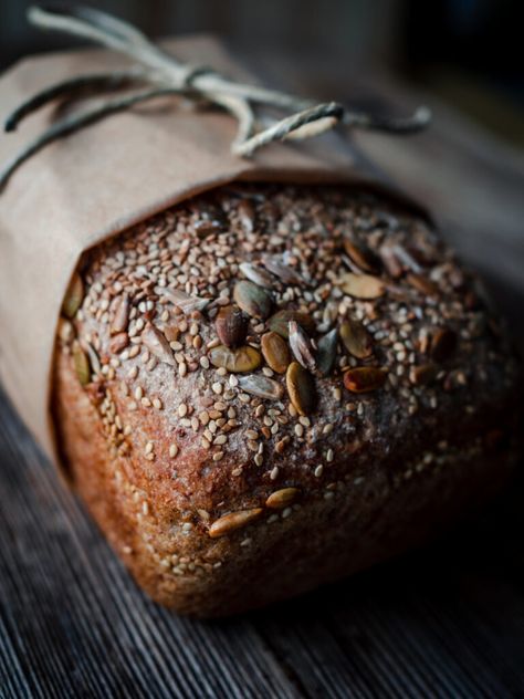 Multigrain Bread Recipe, Bread Photography, Multi Grain Bread, Yeast Recipes, Multigrain Bread, Wheat Bread Recipe, Artisan Breads, Baking Stuff, Homemade Breads