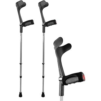 KMINA - Crutches Adults (x2 Units, Open Cuff), Forearm Crutches Adult with Handle Pad, Bequilles Adulte, Walking Crutches Aluminum, Bequille pour Marcher, Adjustable Crutches - Made in Europe : Amazon.ca: Health & Personal Care Crutch Pad, Forearm Crutches, Ren Fest, Electronic Scale, Mobility Aids, Crutches, Mood Boards, Personal Care, Walking