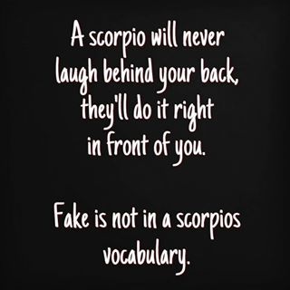 A Scorpio will never laugh behind your back, they'll do it right in front of… She Is Scorpio, All About Scorpio, Zodiac Quotes Scorpio, Astrology Scorpio, Scorpio Traits, Scorpio Love, Scorpio Zodiac Facts, Scorpio Quotes, Zodiac Signs Scorpio