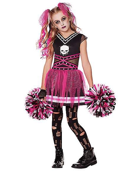 Dead Cheerleader Costume, Scary Girl Costumes, Cheerleader Costume Kids, Zombie Cheerleader Halloween, Zombie Cheerleader Costume, Zombie Costume Kids, Cheerleader Halloween, Cheerleader Halloween Costume