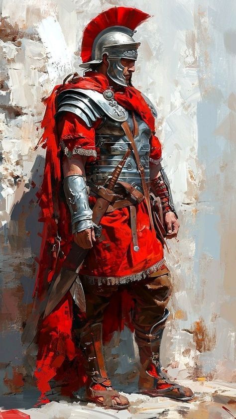 Greek Pool, Roman Armor, Roman Centurion, Do Your Job, Warrior Concept Art, Crusader Knight, Roman Soldier, Roman Warriors, Roman Legion