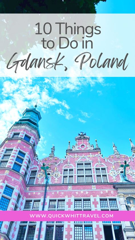 What to see and do in Gdansk, Poland Amber Sky, Visit Poland, Sidewalk Cafe, Gdansk Poland, Travel Hack, Packing Travel, Vacation Fashion, Baltic States, Traveling Tips