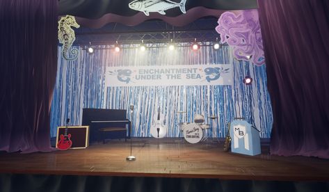 ArtStation - Back to the Future (Enchantment Under the Sea) Inspired Stage, Piper Seng Back To The Future Enchantment Under The Sea, Enchantment Under The Sea, Back To The Future 1985, Sea Inspired, Back To The Future, To The Future, Under The Sea, The Movie, Great Britain