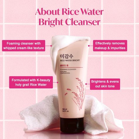 🔥 SALE on available K-Beauty skin care and more 🔥 Get your favorite items and get that Korean glass skin ✅ Get before stock out ‼ ✅ Inbox us / ORDER from website Get an extra discount with code: NEW10 https://lavishta.com/product-category/k-beauty/ Face Wash For Glowing Skin, Rice Water Bright, Gentle Face Wash, Body Hydrating Cream, Best Face Wash, Foaming Facial Cleanser, Rice Water, Korean Skin Care, Foaming Cleanser