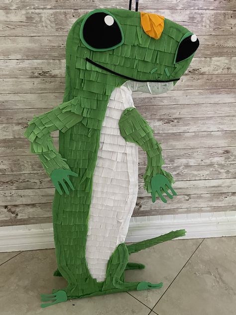 Pinata Stick, Zoo Party, Pinata Party, 4th Birthday Parties, Tampa Fl, Gecko, 4th Birthday, Tampa, Party Decorations