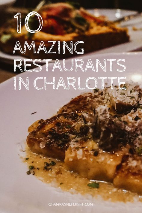 The restaurant scene in Charlotte is absolutely incredible. Check out this list of the 10 best restaurants in Charlotte. It even includes recommendations on what to order and pro tips to make your dining experience even better! Hidden Gems In Charlotte Nc, Best Restaurants In Charlotte Nc, Charlotte North Carolina Restaurants, Places To Eat In Charlotte Nc, Charlotte North Carolina Night Life, Downtown Charlotte Nc At Night, Charlotte Nc Nightlife, North Carolina Food, Soul Food Restaurant