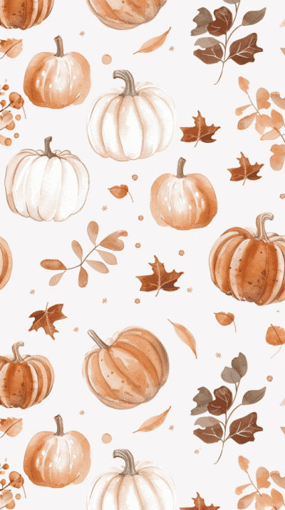 cute fall wallpaper: brown lives and pumpkins Fall Aesthetic Wallpapers Iphone, Wallpaper Iphone Autumn Fall, Cute Autumn Phone Wallpaper, Autumn Wallpaper Halloween, Cute Phone Backgrounds Fall, Cute Fall Astetic Wallpapers, Pumpkin Phone Background, Aesthetic Wallpaper Autumn Vintage, Cute Autumn Background