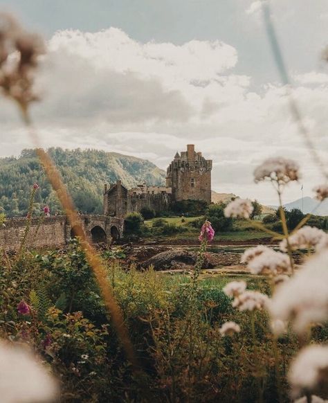 Scotland Aesthetic, Eilean Donan Castle, Eilean Donan, April 6, High Fantasy, Spring Day, Pretty Places, Oh The Places Youll Go, Pretty Pictures