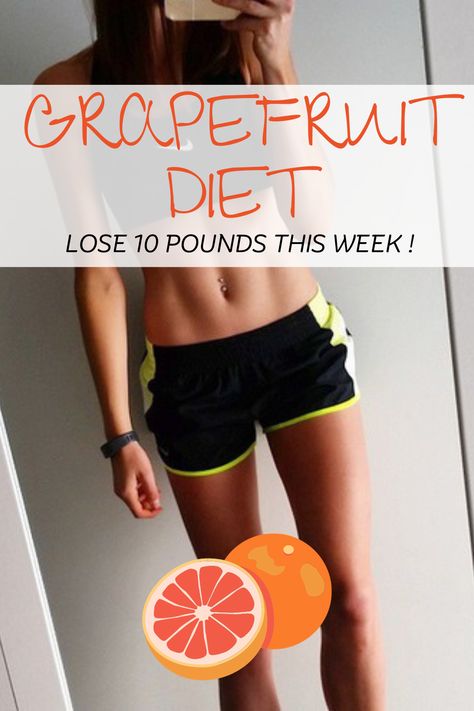 Fast-track your weight loss goals with the Grapefruit Diet. Dive in for seven days and emerge up to 10 pounds lighter. Green Salad With Chicken, Grapefruit Diet Plan, Egg And Grapefruit Diet, Grapefruit Salad, Low Calorie Fruits, Lemon Diet, Grapefruit Diet, Salad Mixed Greens, Ginger Smoothie