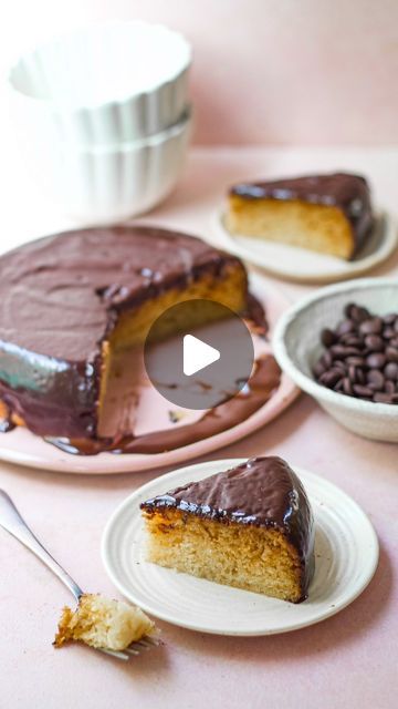 Indian Cake, Gooey Bars, Quick Cake, Dark Chocolate Ganache, Eggless Recipes, Eggless Baking, Eggless Cake, Pot Luck, Dessert Cake Recipes