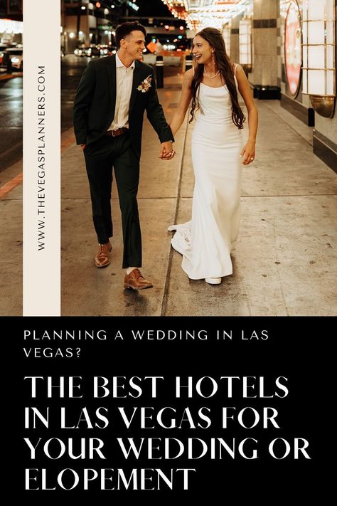 Vegas Elopement Ideas Wedding Venues, Best Hotels In Vegas, Hotels In Las Vegas, Wedding In Las Vegas, City Of Las Vegas, Vegas Elopement, Las Vegas Elopement, Vegas Hotel, Downtown Las Vegas