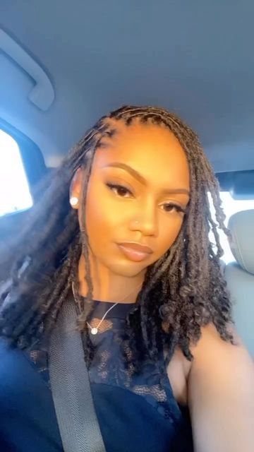 Loc Appreciation on Instagram: "the locs are loc’n 😍🔥🔥 🎥: @_in.india (FOLLOW) She’s a #LocLady 🔒 - - Got locs or a loc business and wanna be featured for a small fee? DM us NOW 💰 - - *I do not own the rights to the music* - Follow @loc.lady 👉🏽 Loc Blog Follow @unapologeticperspectiveapparel 👉🏽 Apparel - - - #loclove #locs #womenwithlocs #dreads #natural #hairgoals #naturalhair #loccommunity #divine #menwithlocs #locsforkids #hair #hairstylist #hairstyles #locstyles #starterlocs #dreadl Small Traditional Locs Black Women, Locs Combed Out Ends, Small Loc Hairstyles, Long Natural Locs Black Women, Loc Hairstyles With Weave, Pretty Girls With Locs, Small Medium Locs, Locs On Women, 120 Locs