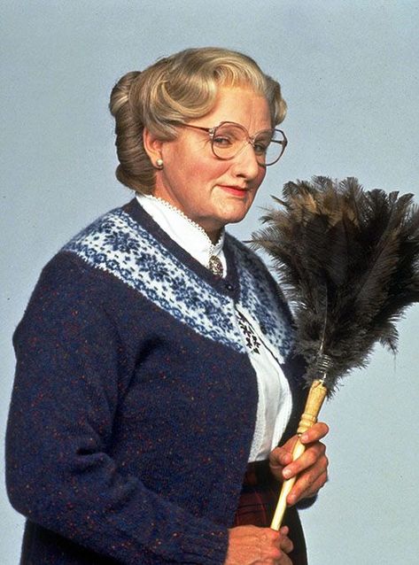 Our six favourite nannies, in fiction and film Madame Doubtfire, Mrs Doubtfire, Pier Paolo Pasolini, Good Will Hunting, Actrices Hollywood, Robin Williams, Signed Photo, Great Movies, Man Humor