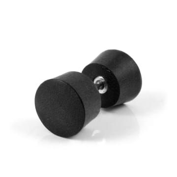 Black Areng Ebony Wood Stud Earring Popular Earrings, Wood Earrings Stud, Earring Hole, Fake Plugs, Types Of Earrings, Magnetic Earrings, Wood Studs, Stud Style, Ebony Wood