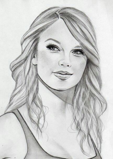 Taylor swift A Pencil, Pencil Drawing, Taylor Swift, Swift, Pencil, Hair, Art