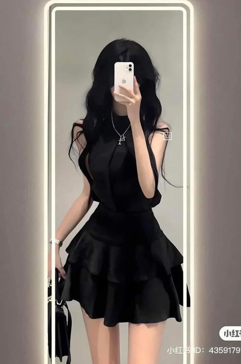 Fancy Short Dresses, Fashion Illustration Dresses, Quick Outfits, Easy Trendy Outfits, Edgy Outfits, Kpop Outfits, Korean Outfits, Casual Style Outfits, Elegant Outfit