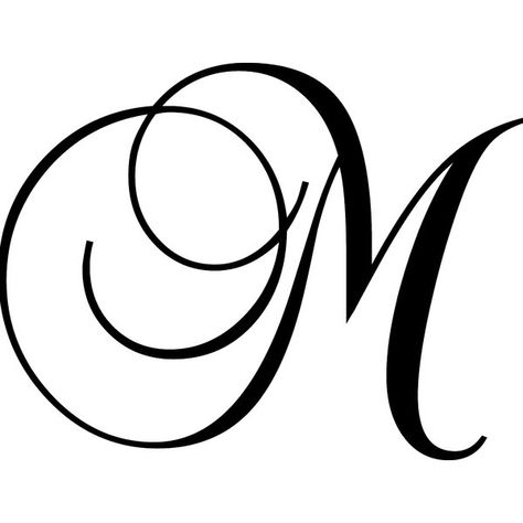 Shop Wayfair for the best letter m. Enjoy Free Shipping on most stuff, even big stuff. M Letter Design, The Letter M, Cursive Alphabet, M Design, M Letter, Fancy Letters, Hand Lettering Art, Lettering Alphabet Fonts, Calligraphy Alphabet