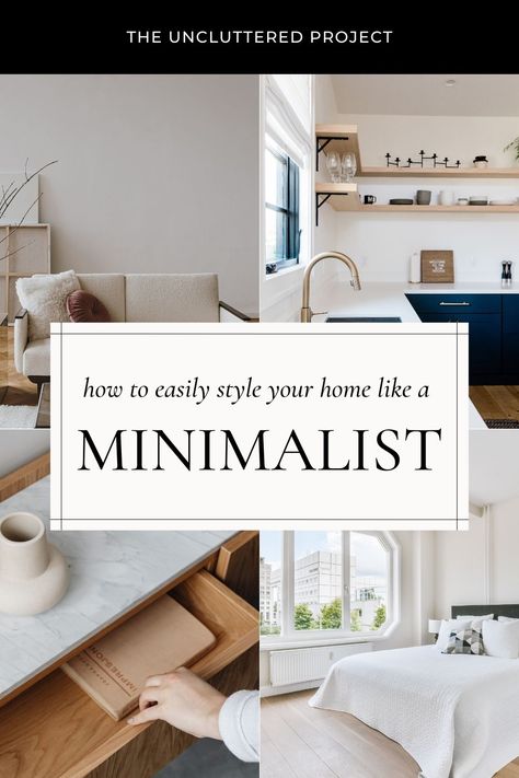 Minimalist Style- Budget Friendly Decorating Tips - The Uncluttered Project Budget Interior Design Ideas, Beautiful Minimalist Home, Minimalist Home Aesthetic, Becoming Minimalist, Budget Interior Design, Minimal Furniture, Modern Minimalist Home, Minimalism Lifestyle, Minimalist Interior Style