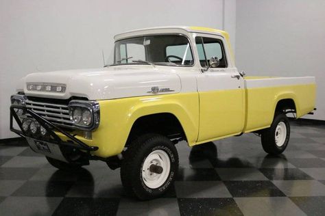 1959 Ford F100 for sale #2375137 - Hemmings Motor News 1959 Ford F100, F100 For Sale, Vintage Pickup Trucks, Custom Pickup Trucks, Built Ford Tough, Classic Ford Trucks, Ford 4x4, Old Pickup, Ford Vehicles