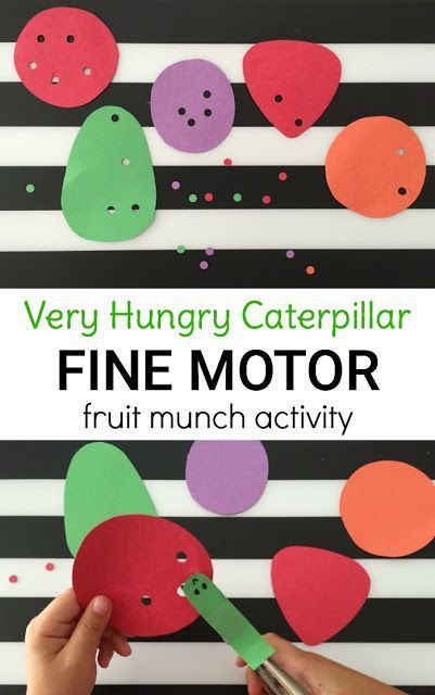 The Very Hungry Caterpillar hole punch activity is perfect for preschoolers and kindergarteners to strengthen fine motor skills and practice book comprehension! Caterpillar Preschool, Eric Carle Activities, The Very Hungry Caterpillar Activities, Hungry Caterpillar Craft, Hungry Caterpillar Activities, Caterpillar Book, Bugs Preschool, Caterpillar Craft, Art Preschool