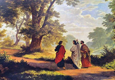 Walk To Emmaus, Lent Devotional, Road To Emmaus, Scripture Bible, Gospel Of Luke, Christ Is Risen, Spiritual Retreat, Scripture Reading, Jesus Christus