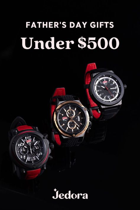 Discover the perfect watch under $500 for Father’s Day. The Time Has Come, Update Your Wardrobe, Men's Watches, Men's Watch, Fathers Day Gifts, Fathers Day, Man Shop, Wardrobe, Gifts