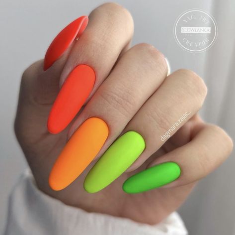 Bright Summer Nails Designs Neon, Fun Color Combos, Dance Nails, Best Summer Nails, Bright Summer Nails Designs, Nail Polish Colors Summer, Neon Nail Designs, Fun Summer Nails, Bright Summer Nails