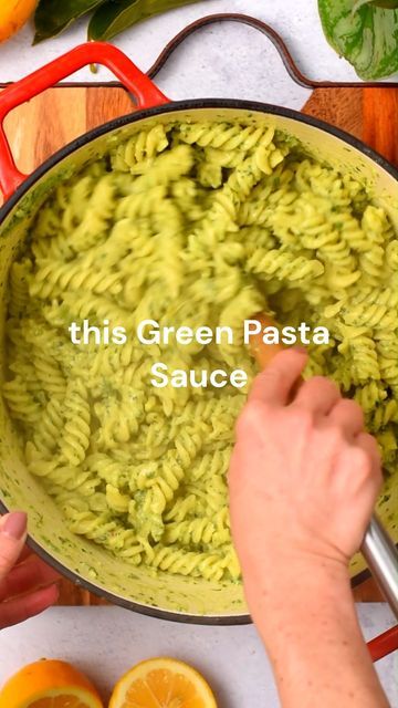 Green Pasta Sauce, Lemon Broccoli, Broccoli Spinach, Green Pasta, Website Copy, Pasta Lover, Copy Paste, Vegan Dinners, Pasta Sauce