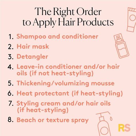 Order To Apply Skincare Products, Order To Apply Skincare, Apply Skincare, Volumizing Mousse, Heat Protectant Hair, Vaseline Lip Therapy, Best Hair Care Products, Heat Protectant, Texturizing Spray