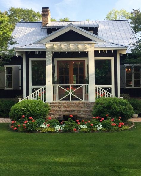 I know I know ... I keep posting a similar shot for #farmdalefridays but these spring days, these “carl” geraniums and the greenest winter… Craftsman Cottage House Plans, James Farmer, Cottage Floor Plan, Small House Blueprints, England House, Brick Cottage, Small Cottage House Plans, Craftsman Cottage, Southern Cottage