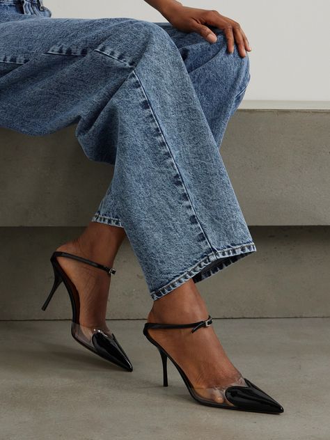 Jeans heels outfit