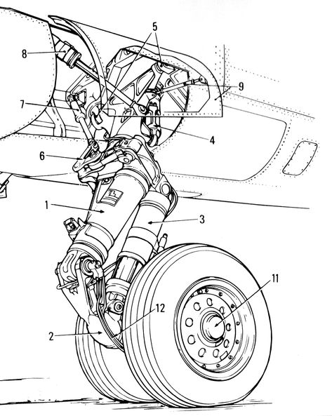 Dassault Aviation, Aircraft Mechanics, Mechanical Engineering Design, Technical Illustration, Airplane Art, Airplane Design, Industrial Design Sketch, Jet Engine, Landing Gear