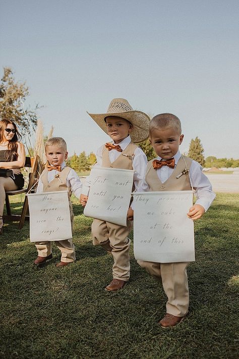 Ring Bearer Rustic Outfit, Western Ring Barrier, Terracotta Ring Bearer Outfit, Multiple Ring Bearer Ideas, Boho Ring Bearer Outfit, Country Ring Bearer Outfit, Western Ring Bearer Outfit, Ring Bear Outfit, Fall Ring Bearer