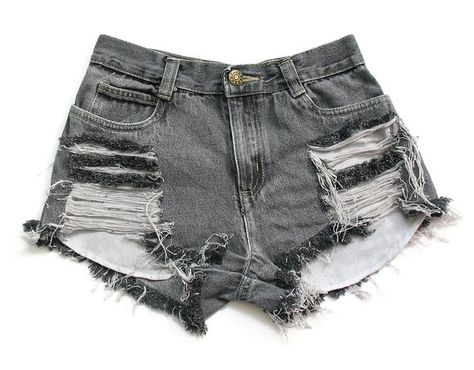 Summer Jean Shorts, Stretchy Jean Shorts, Clothes Plus Size, Casual Denim Shorts, Womens High Waisted Shorts, Summer Shorts Denim, Preppy Clothes, Ripped Jean Shorts, Ripped Denim Shorts