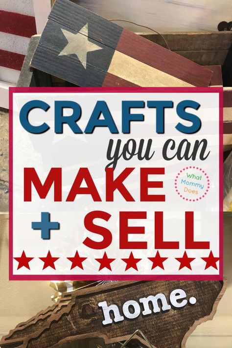 Do you need a fun & easy way to make extra money on the side? Here's a list of 100+ super hot crafts you can make for selling at craft fairs & online! Rustic Crafts To Sell, Wood Items To Sell At Craft Shows, Easy Crafts To Make And Sell Diy Ideas, Popular Crafts For 2023, Summer Wood Crafts To Sell, Crafts That Sell Well, Craft Show Ideas To Sell, County Fair Crafts, Summer Crafts To Sell