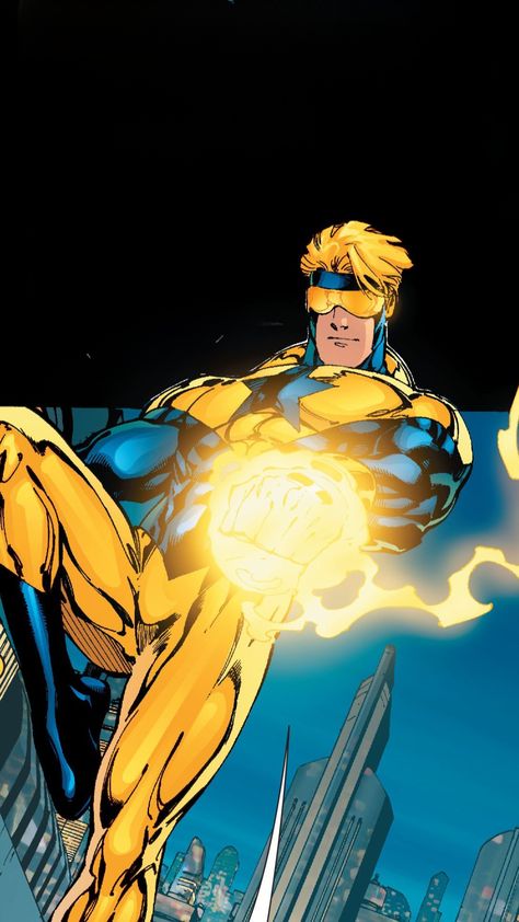 ~ from Countdown to Infinite Crisis Dc Crisis On Infinite Earths, Booster Gold Wallpaper, Cartoon Photos, Booster Gold, Michael Carter, Dc Comics Wallpaper, Comics Characters, Dc Icons, Awesome Sauce