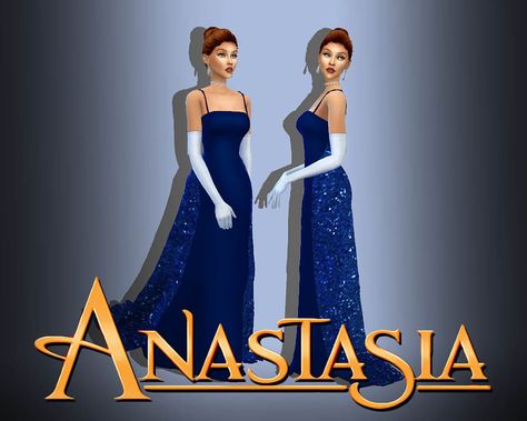 Sims 4 Prom, Anastasia Dress, Sims 4 Sims, Sims Packs, Sims 4 Game Mods, 200 Followers, Sims 4 Dresses, Sims 4 Characters, Sims4 Clothes