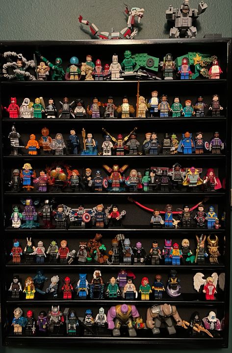 Lego Marvel Moc, Lego Marvel Minifigures, Lego Jedi, Easy Lego Creations, Lego Avengers, Lego Spiderman, Lego Decorations, Best Christmas Toys, Lego Collection