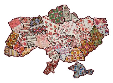 Vyshyvanka Day 100 years ago and today: interactive map of Ukrainian embroidered shirts -Euromaidan Press | Cross Symbol, Ethno Style, Unique Symbols, Ukrainian Art, Folk Embroidery, Embroidered Towels, Cross Stitch Embroidery, Embroidery Stitches, Embroidery Patterns