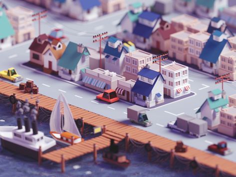 Idle Game, Low Poly Games, Isometric Art, Isometric Design, Low Poly Art, Low Poly Models, Belek, Low Poly 3d, 3d Artwork