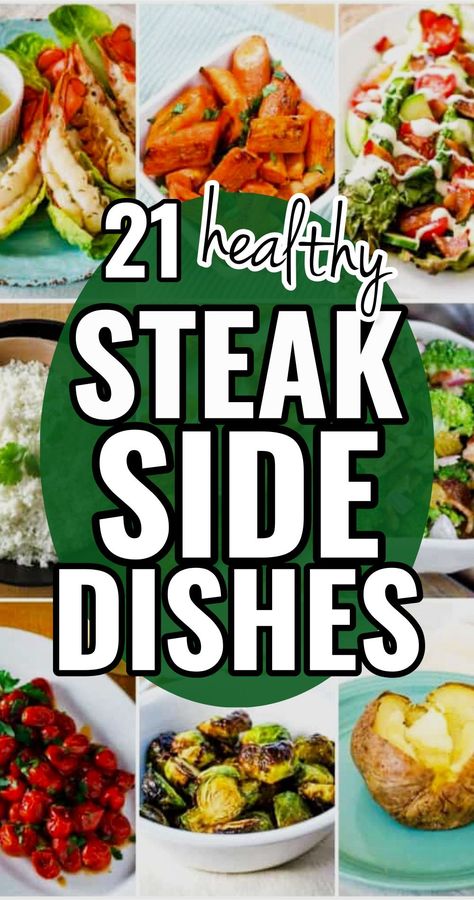 Sides For Stake Dinner, Veggies That Go With Steak, Steak Bites Side Dishes, Vegetables To Go With Steak, Side Dishes For Steak Dinner Ideas, Vegetable Side Dishes With Steak, Good Side Dishes For Steak, Grilled Steak Dinner Ideas Sides, What To Have With Steak