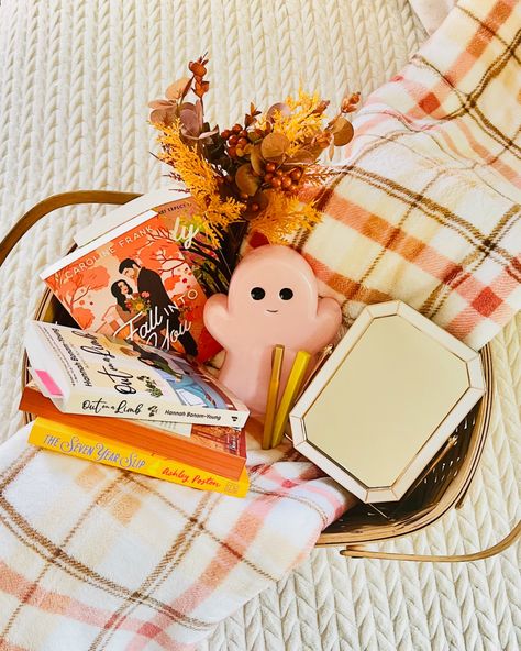 boo basket!!🫶🍂🎃 what is your favorite thing about fall? . . . #fallreading #autumnaesthetics #autumnaesthetic #bookaesthetic #boobasket #readingbooks #booksbooksbooks #bookstagram #booksta #bookstagrammer #bookstack #readingaesthetic Fall Reading, Boo Basket, Dream Aesthetic, What Is Your Favorite, Autumn Aesthetic, Stack Of Books, Book Aesthetic, My Vibe, Book Lovers