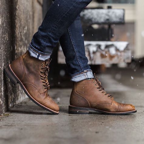 Meet the burnt copper vanguard, available now at www.thursdayboots.com Boots Outfit Men, Clarks Boots, Thursday Boots, Mens Boots Casual, Fashion Sweaters, Mens Fashion Rugged, Mens Boots Fashion, Rugged Style, Mens Leather Boots