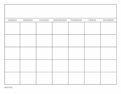 Free Printable Blank Calendar, Blank Calendar Printable, Planner Template Aesthetic, Study Planner Template, Planner Template Free, Planner Writing, Monthly Planner Template, Blank Calendar Template, College Organization