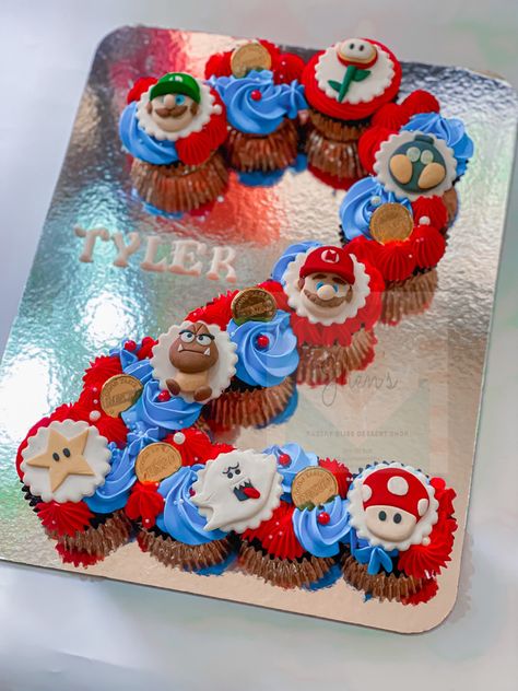 Pull A Part Cupcakes, Mario Pull Apart Cupcake Cake, Roblox Pull Apart Cupcakes, Number 2 Pull Apart Cupcake Cake, 5 Pull Apart Cupcakes, Birthday Pull Apart Cupcakes Ideas, Mario Pull Apart Cupcakes, Number 2 Cupcakes, Number Cupcakes Pull Apart