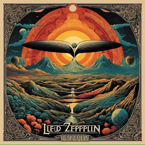 Led Zeppelin Art, Zeppelin Art, Led Zeppelin, Zeppelin, Album Covers, Collage, Led, Music, Pins