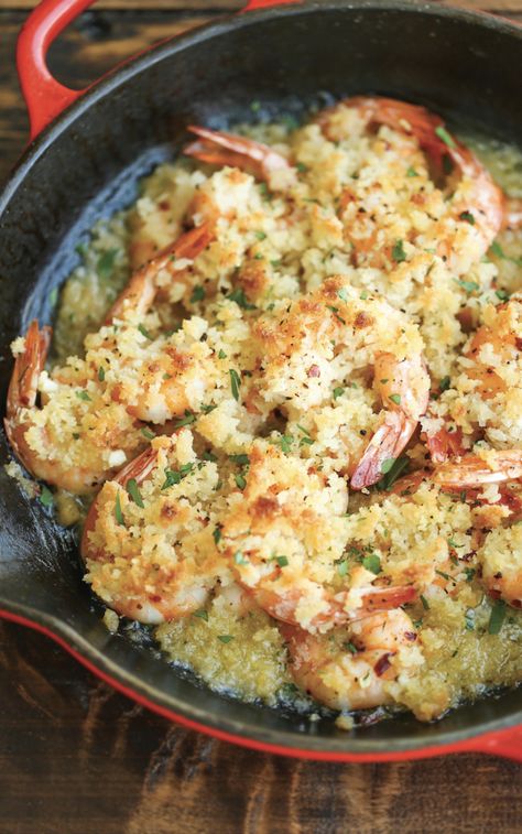 Shrimp Scampi Baked, Baked Shrimp Recipes, Baked Shrimp Scampi, Fancy Dishes, Shrimp Scampi Recipe, Shrimp Appetizers, Scampi Recipe, Baked Shrimp, Shrimp Scampi