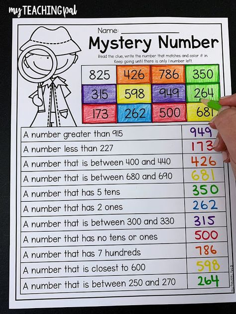 Second Grade Place Value, 2nd Grade Place Value, 2nd Grade Activities, Place Value Worksheets, Teaching Second Grade, Math Number Sense, 2nd Grade Math Worksheets, Math Intervention, 2nd Grade Classroom