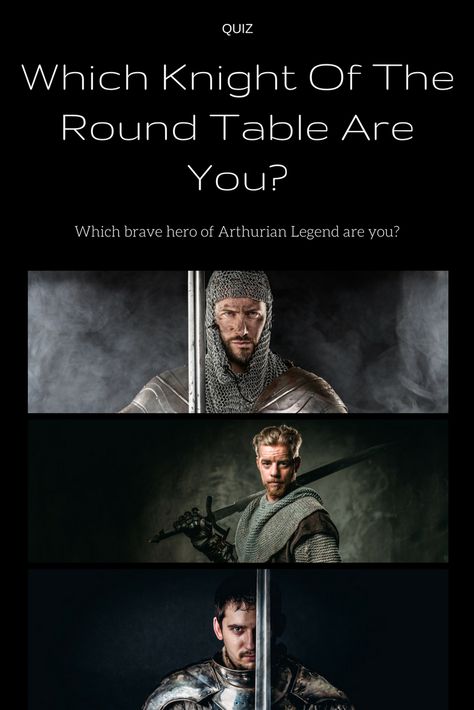 From Sir Lancelot to Sir Gawain to King Arthur himself, the Knights of The Round Table are legendary, perhaps the best-known knights of all time. Which one do you have the most in common with? Arthurian Knight, Sir Gawain, King Arthur Aesthetic, Knight Of The Round Table, King Arthur Art, Dnd Knight, Sir Gawain And The Green Knight, Sir Lancelot, King Arthur And Her Knights